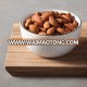 100% fresh raw and roasted almonds nuts