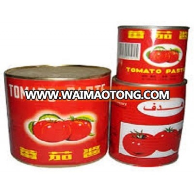 BEST PRICE BRIX 28-30% 400g TIN TOMATO PASTE, TOMATO PASTE CANNED